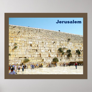 Kotel - Westerna muren Poster