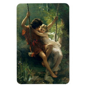 Kotens "Primavera" konstmagnet Magnet