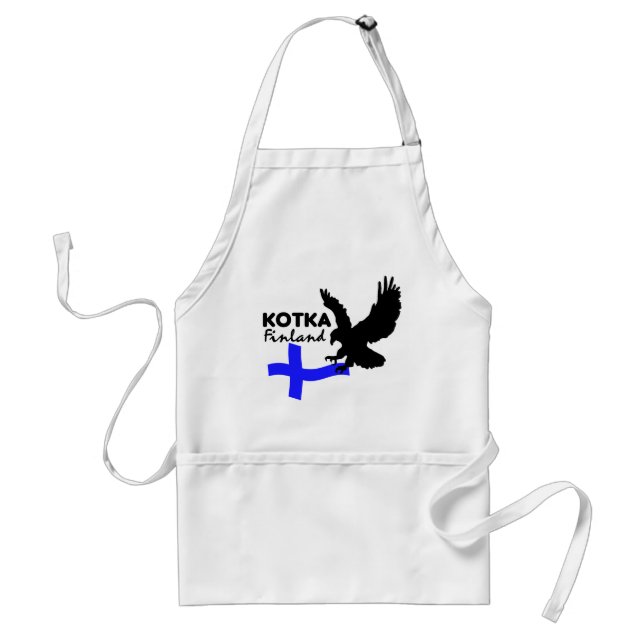 Kotka Finland apron Förkläde (Framsidan)