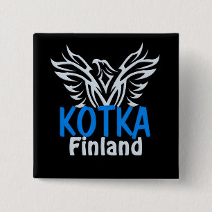 Kotka Finland-knapp Knapp