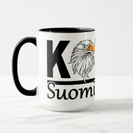 Kotka Finland mugg - välj stil & färg