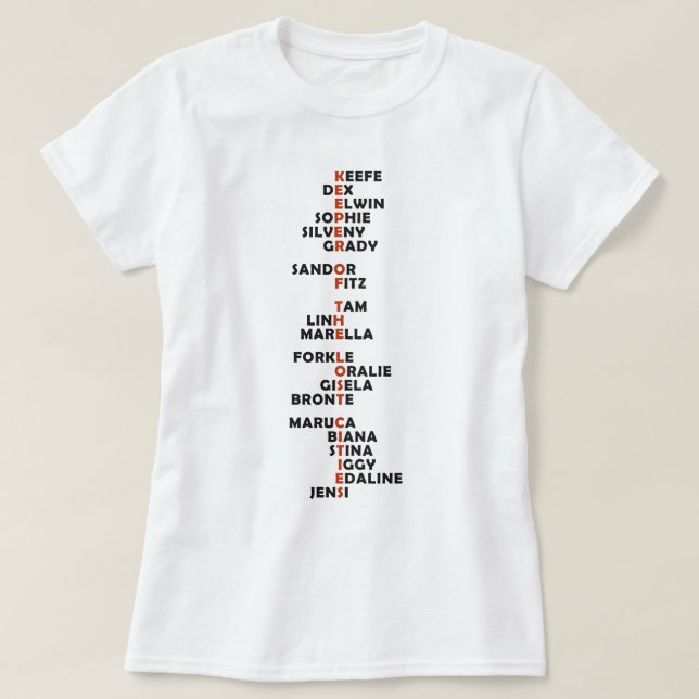 KOTLC Fläkt Foxfire Academy Team Foster Keefe T Shirt (Design framsida)