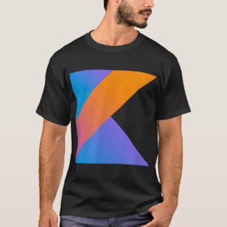 Kotlin Programming Language Logotyp för Kotlin Pro T Shirt