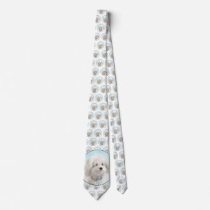 Koton de Tulear Painting - Cute Original Hund Art Slips