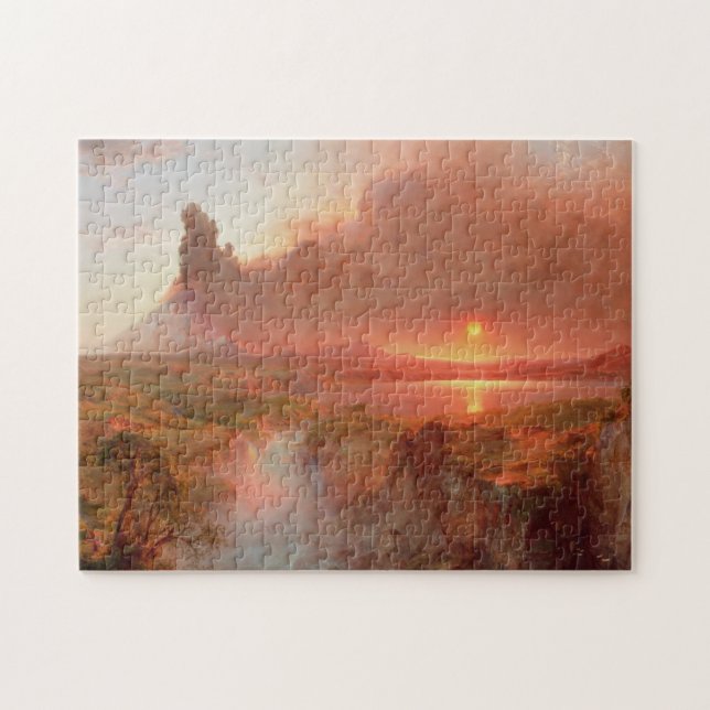 Kotopaxi av Frederic Edwin Church Puzzle Pussel (Horisontell)