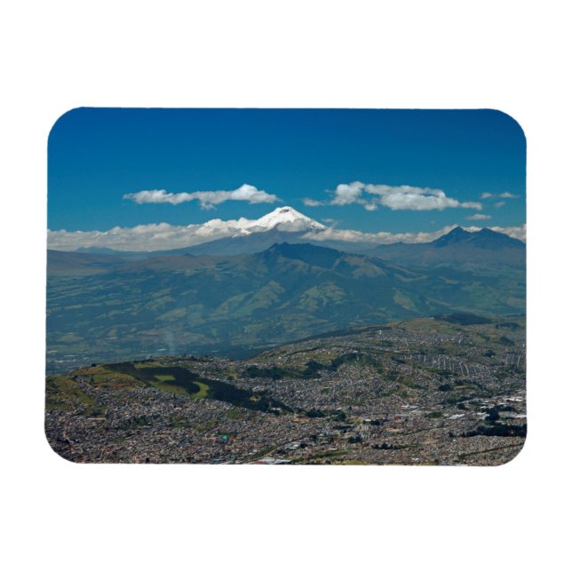 Kotopaxi & Quito Magnet (Horisontell)