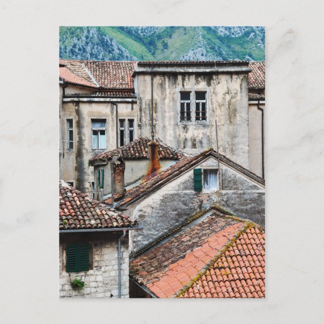 Kotor i Montenegro Postcard Vykort (Framsida)