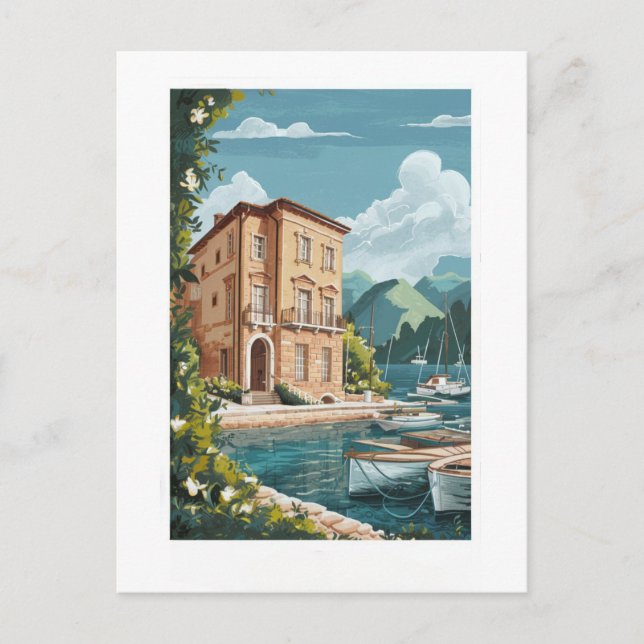 Kotor Maritime Museum Postcard Travel Vykort (Framsida)