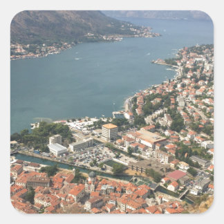 Kotor, Montenegro Fyrkantigt Klistermärke