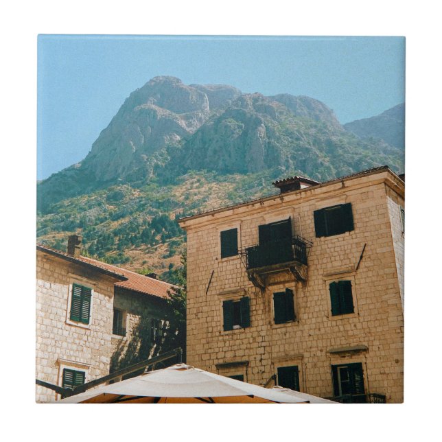 Kotor - Montenegro Kakelplatta (Framsidan)