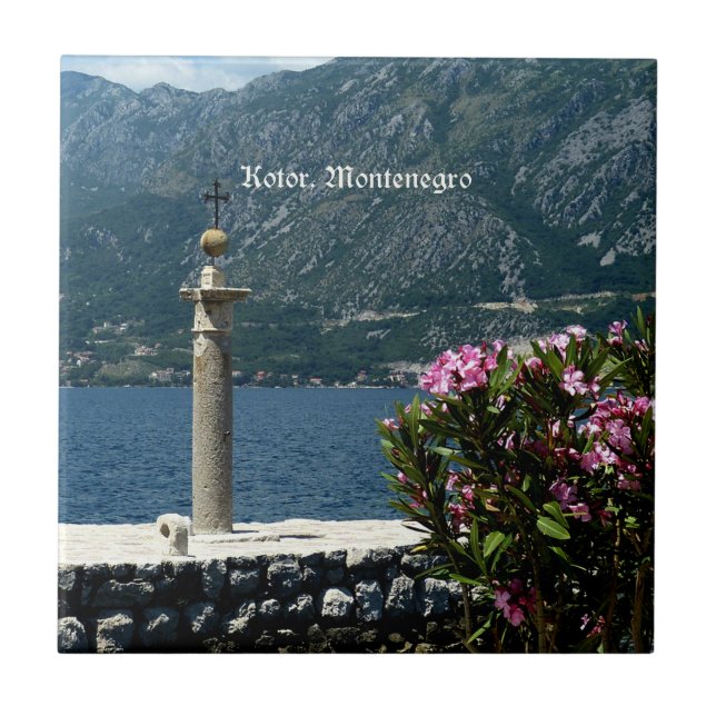 Kotor, Montenegro Kakelplatta (Framsidan)