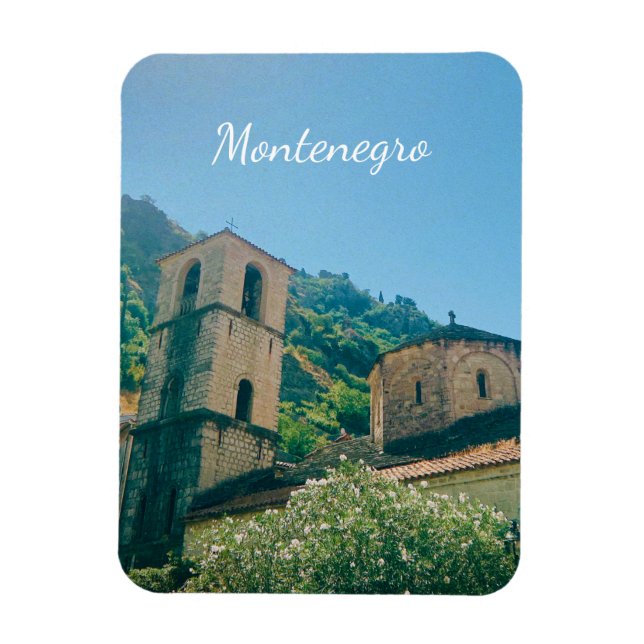 Kotor, Montenegro - Resminne från resa Magnet (Vertikal)