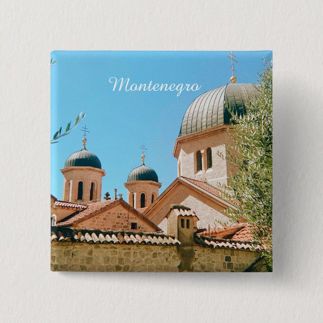 Kotor, Montenegro resminnena souvenir Knapp (Framsida)