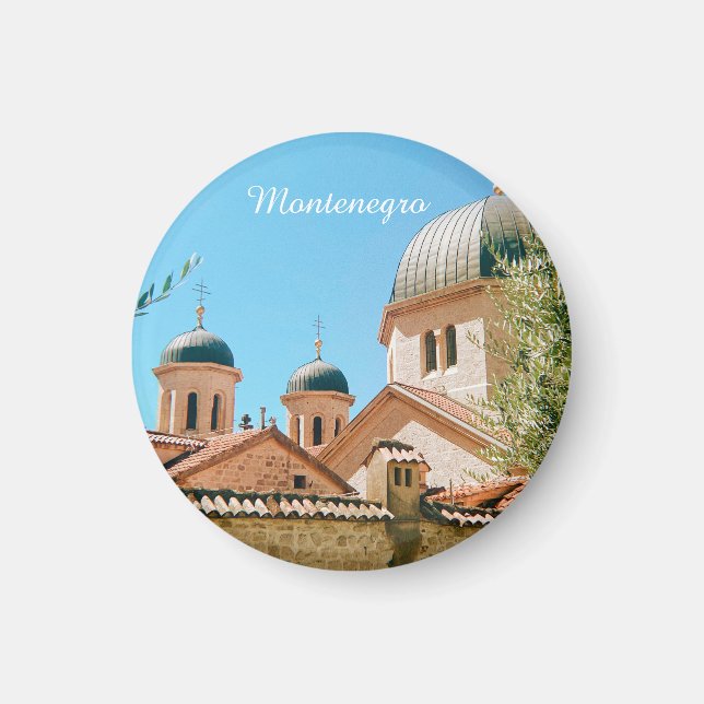 Kotor, Montenegro resminnena souvenir Magnet (Framsidan)