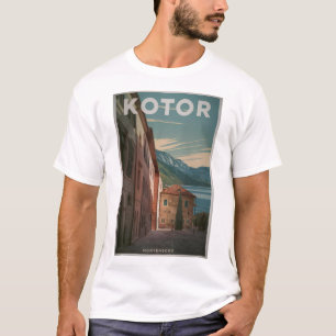 Kotor Montenegro vintage T Shirt
