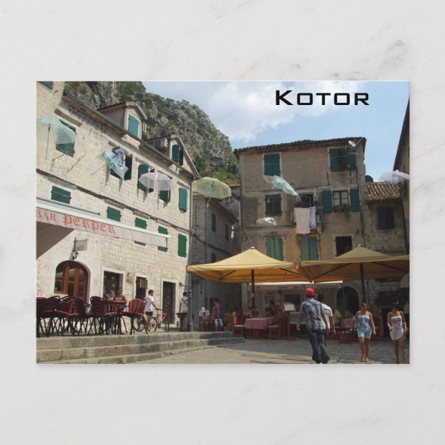 Kotor Vykort (Framsida)