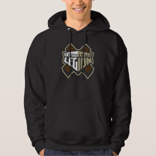 KOTS med skyddar beklär Sweatshirt Med Luva