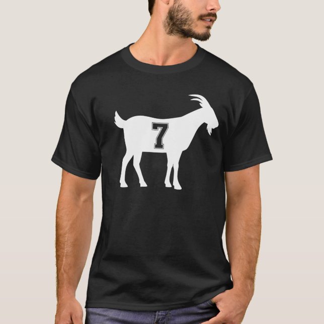 Kött 7 G.O.A.T. Nummer 7Getter T Shirt (Framsida)