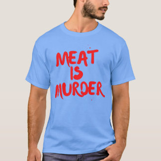 Kött är mord citat vän t shirt