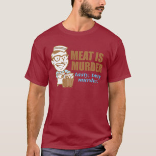 Kött är mord tee shirt