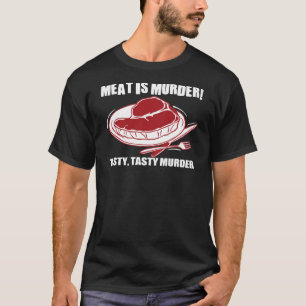 Kött är mord tee shirt