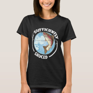 Kött av sårad fisk t shirt