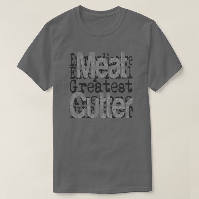 Kött Cutter Extraordinaire Tee (Design framsida)