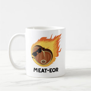Kött-eor Funny Kött Steak Pun Kaffemugg