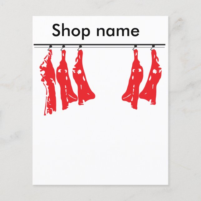 kött flygblad (Framsidan)