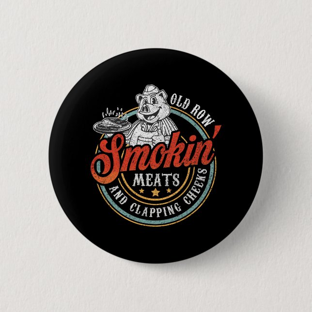 Kött för röktobak och klappningskinka knapp (Framsida)