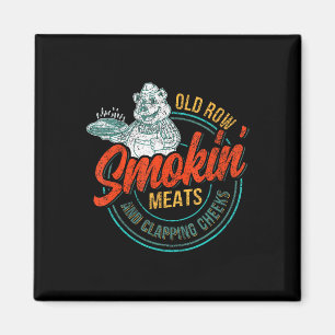 Kött för röktobak och klappningskinka magnet