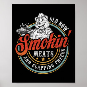Kött för röktobak och klappningskinka poster