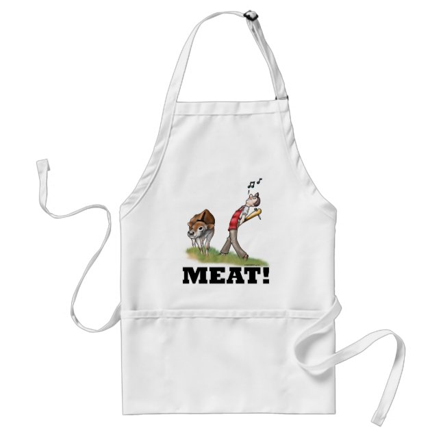 Kött! Förkläde (Framsidan)