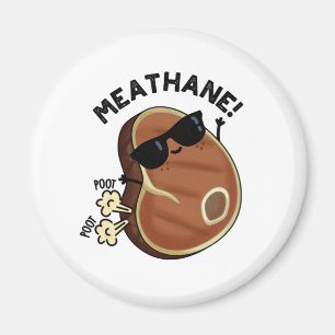 Kött-hane Funny Farting Kött Pun Magnet