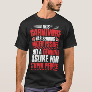 Kött Ilans Issues Ketogen Diet Keto Carniäger T Shirt