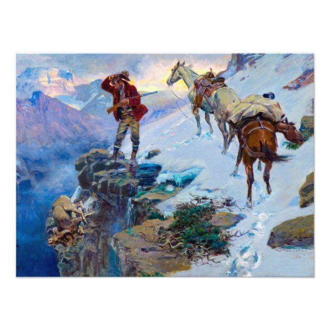 Kött Inte Kött tills det är i Pan av Russell Fototryck (Framsidan)