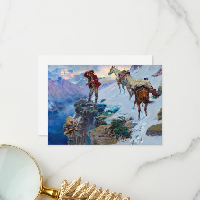 Kött Inte Kött tills det är i Pan av Russell Tack Kort (Fram/Back In Situ)