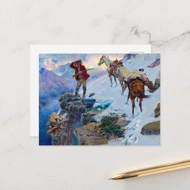 Kött Inte Kött tills det är i Pan av Russell Vykort (Fram/Back In Situ)