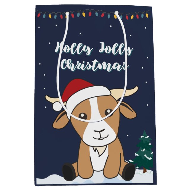 Kött julgetter Vinterdjur Medium Gift Ba (Framsidan)