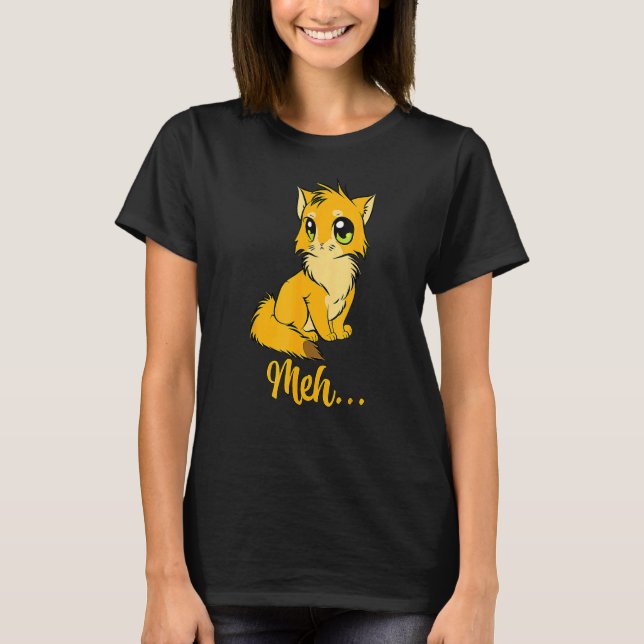 Kött katt för katt t shirt (Framsida)