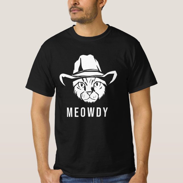 Kött katt t shirt (Framsida)