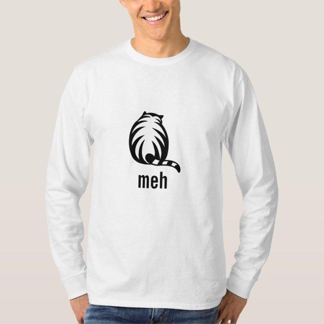 Kött katt tee shirt (Framsida)