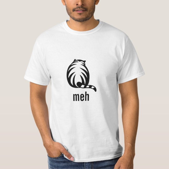 Kött katt tee shirt (Framsida)