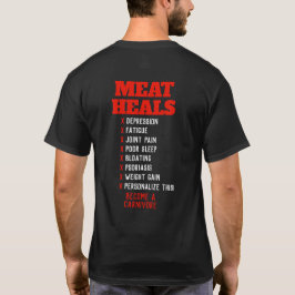 Kött läker. Anpassadeskjortan för Carnivore bantar T Shirt