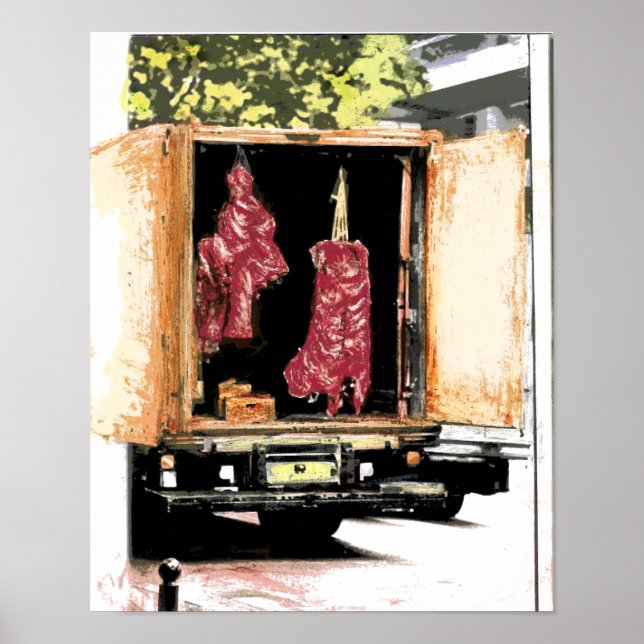 Kött Movers Poster (Framsidan)