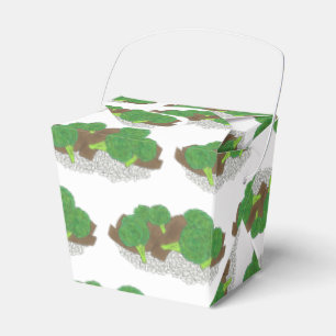 Kött och broccoli Chinese Takeaway Takeout Food Presentaskar
