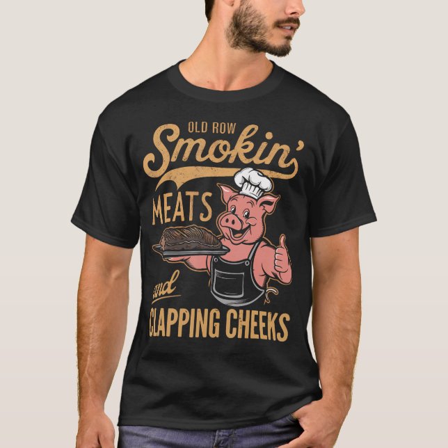 Kött och klappningskinka t shirt (Framsida)