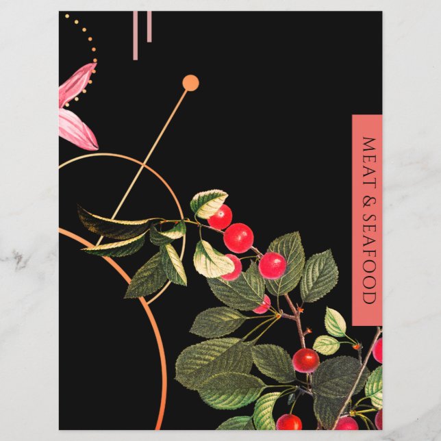 Kött och skaldjur | Mottagarinfoga | Black Cherrie (Framsida)