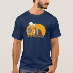 Kött och tilldelar t shirt