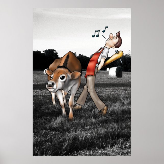 KÖTT! Poster utskrift (Framsidan)